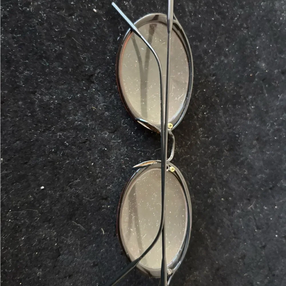 Donna Karan eyeglasess oval optical frame vintage eyewear glasses accessory y2k